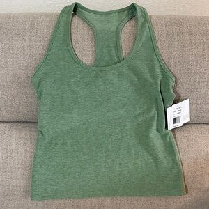 *NEW with Tags* Beyond Yoga- Green Women's Tank with built in bra - size L